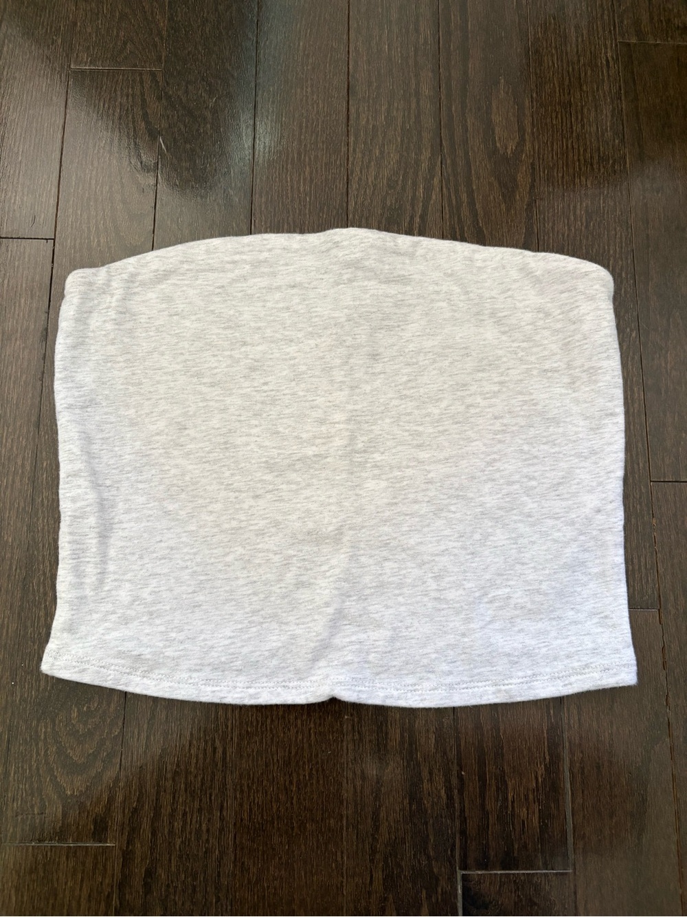 Garage Tube Top - Heather Light Grey